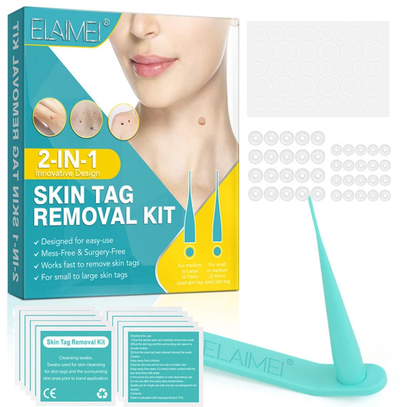 

Skin Tag Removal Tool Skin Tag Removal Kit Home Use Mole Wart Remover Equipment Micro Skin Tag Treatment Skin Care Dropshipping