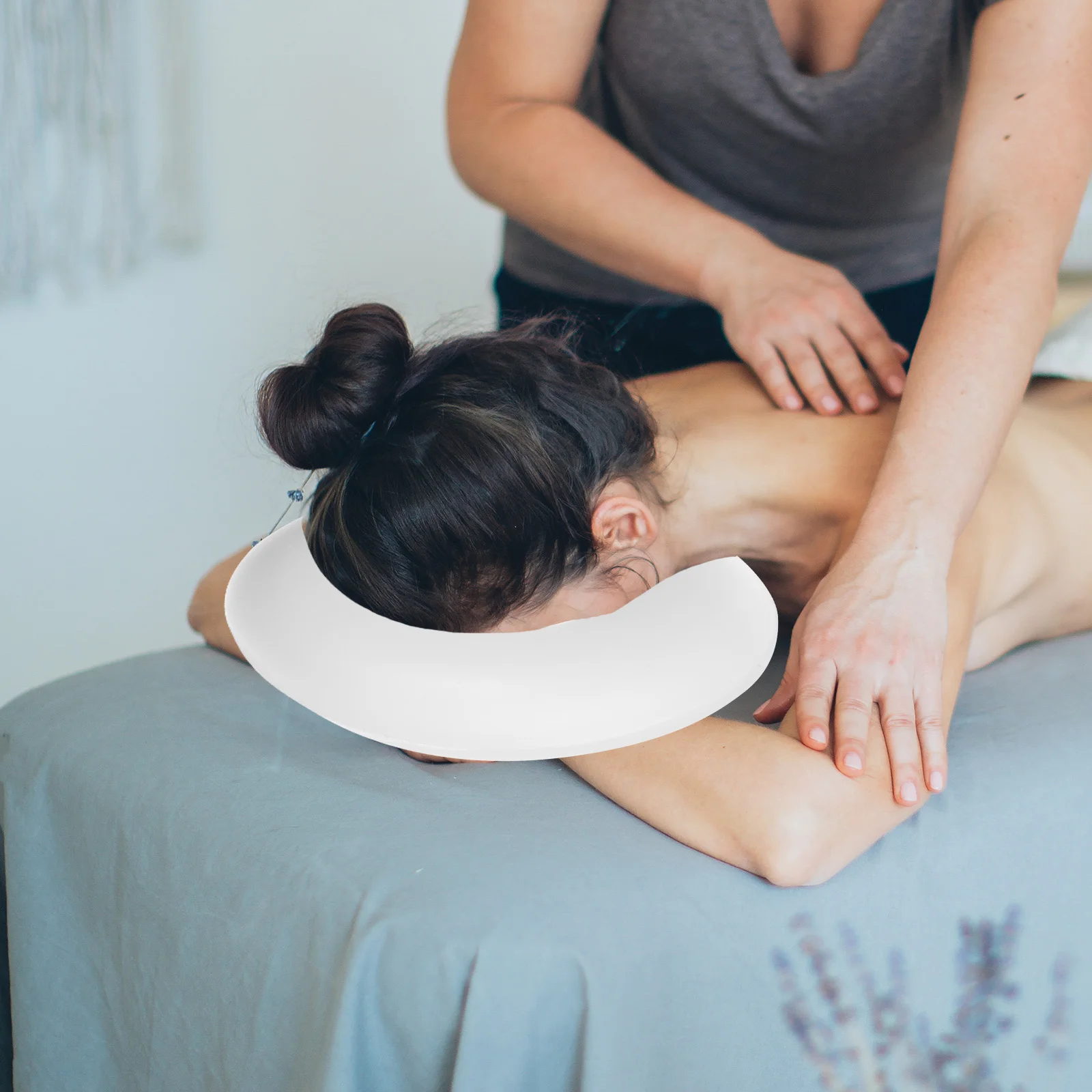 Массажная подушка для лица надувной наматрасник сна тела отдыха путешествий