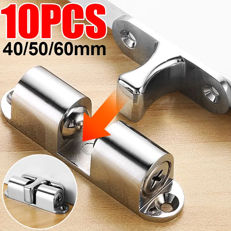 10/1 шт. мебельные шариковые защелки с двумя шариками