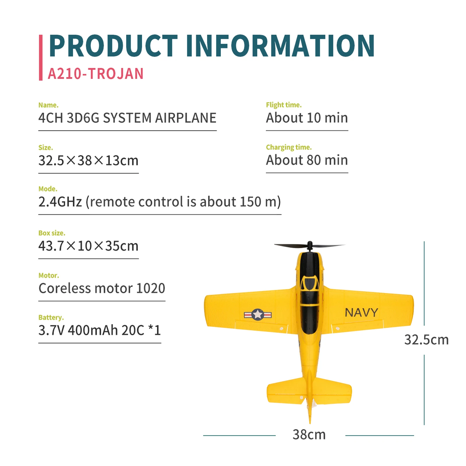 WLtoys A210 6G/3D трюковый радиоуправляемый самолет 6-осевой гироскоп 4CH EPP 2 4 ГГц