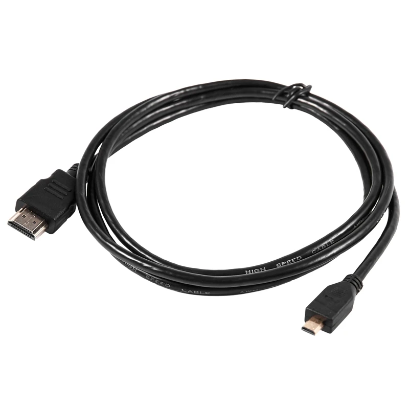1 шт. 5 м кабель Micro-Hdmi к Hdmi для Hd ТВ-камеры Gopro Hero 3 и 50 смешивания цветов шнур ремешок