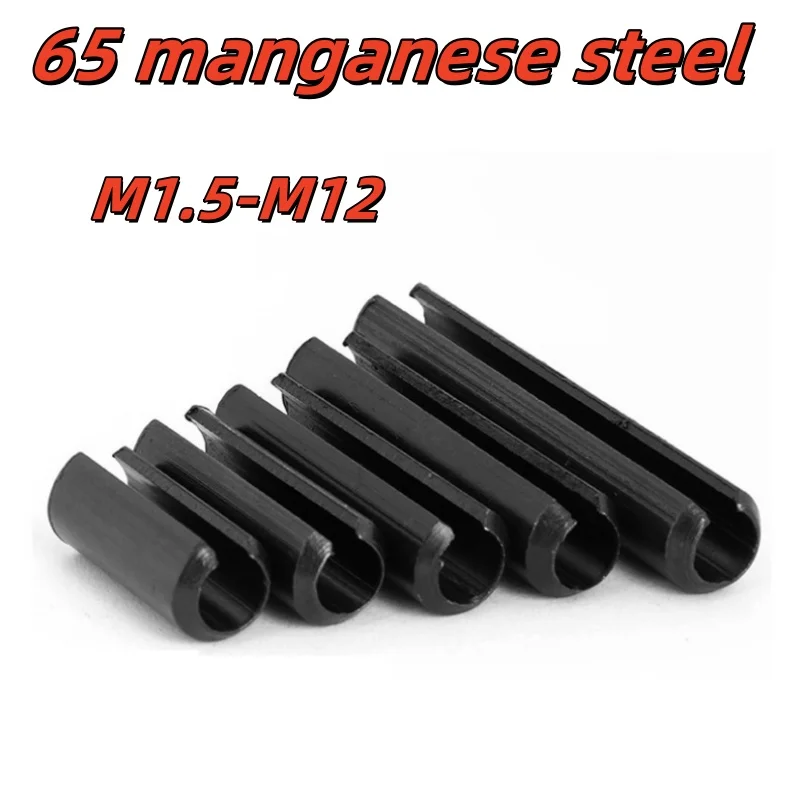 

Черные пружинные штифты из марганцевой стали M1.5-M12