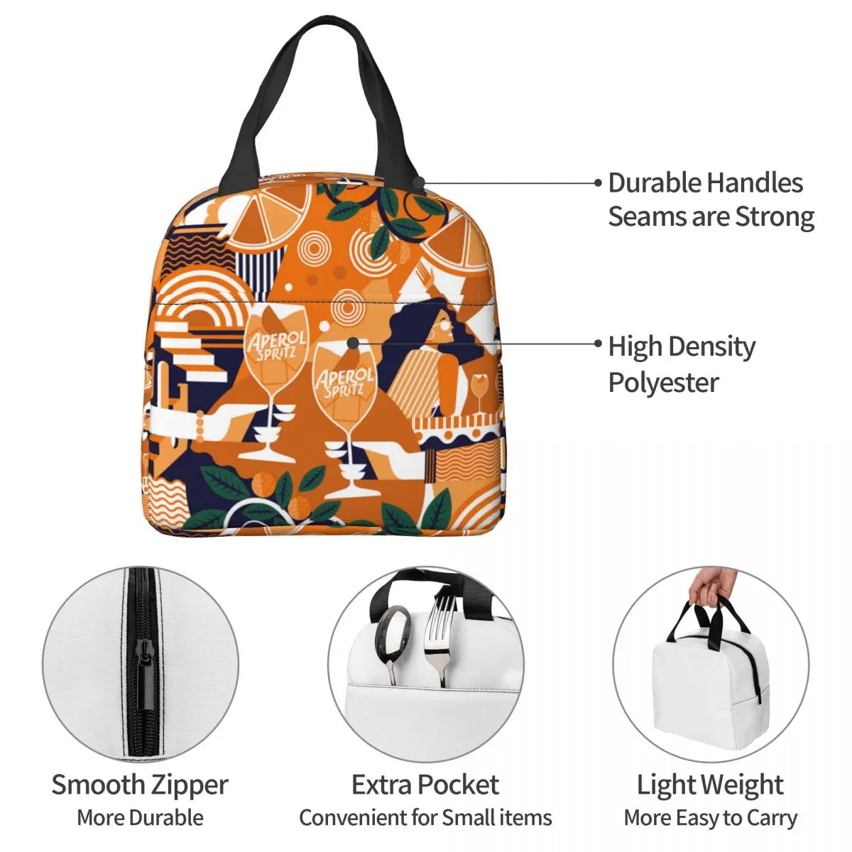 Изолированные Ланч-боксы в стиле ретро для коктейлей спиртовых напитков