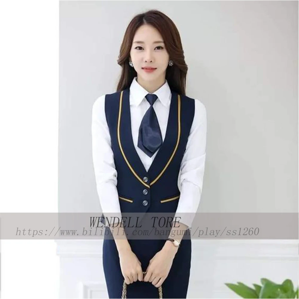 

New OL Temperament Professional Women's Suit Vest Slim-fit Fashion Commuter Formal Dress Sleeveless Jacket жилетка женская