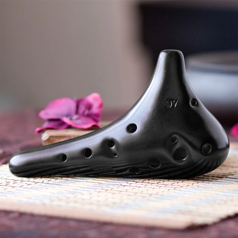 Классическая флейта Tone музыкальные инструменты 12 отверстий окарина тапион