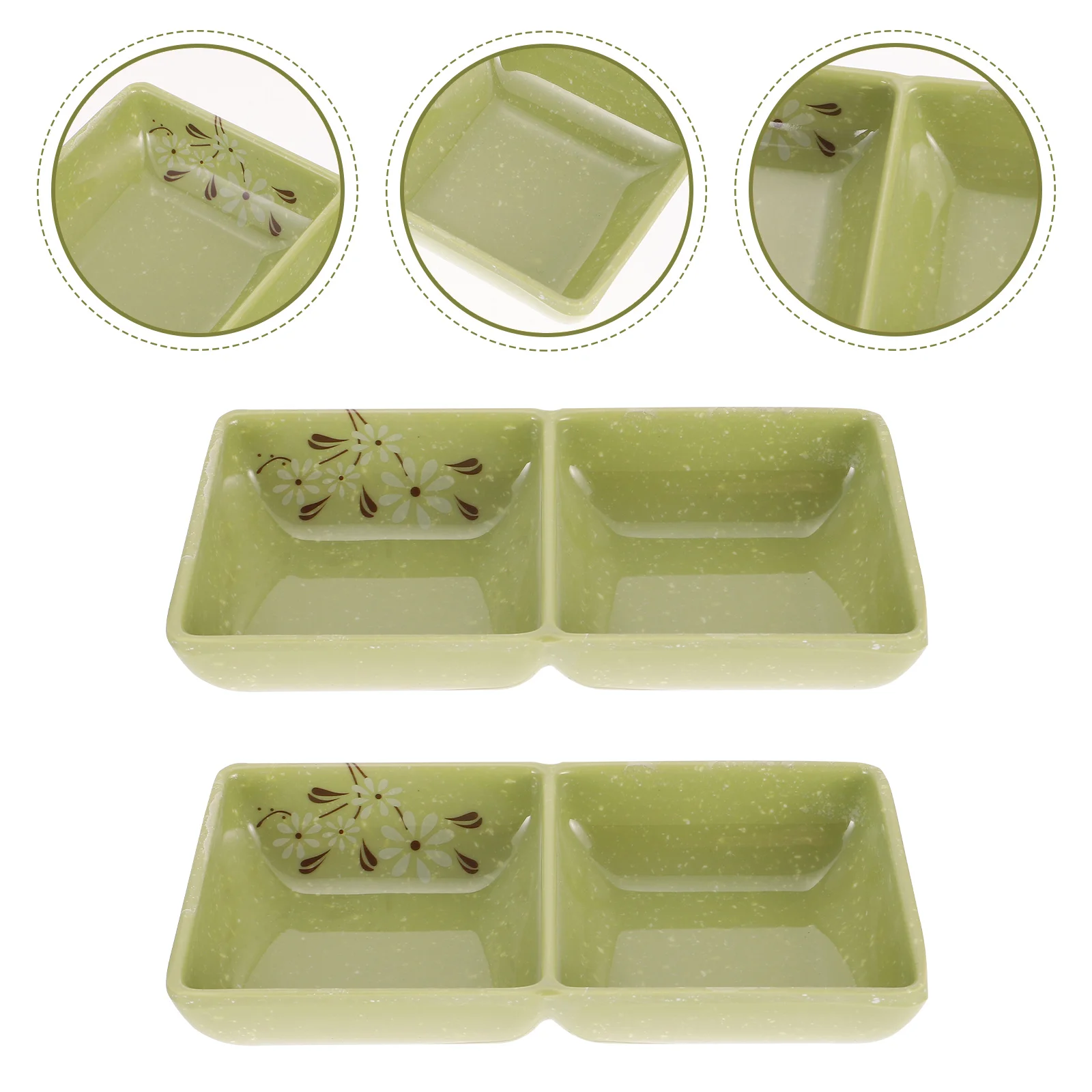 

Sauce Dish Bowl Dishes Dipping Bowls Ceramic Dip Plates Condiment Small Plate Snack Straw Wheat Sushi Soy Set Japanese Cups Mini