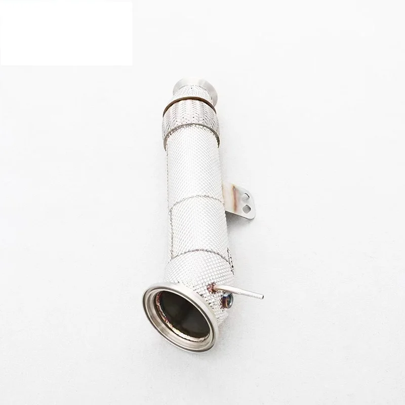 

Head Section High flow Pipes Exhaust Pipes branch downpipe Exhaust Pipe with catalyst for Toyota SUPRA A90 3.0T 2017-2022