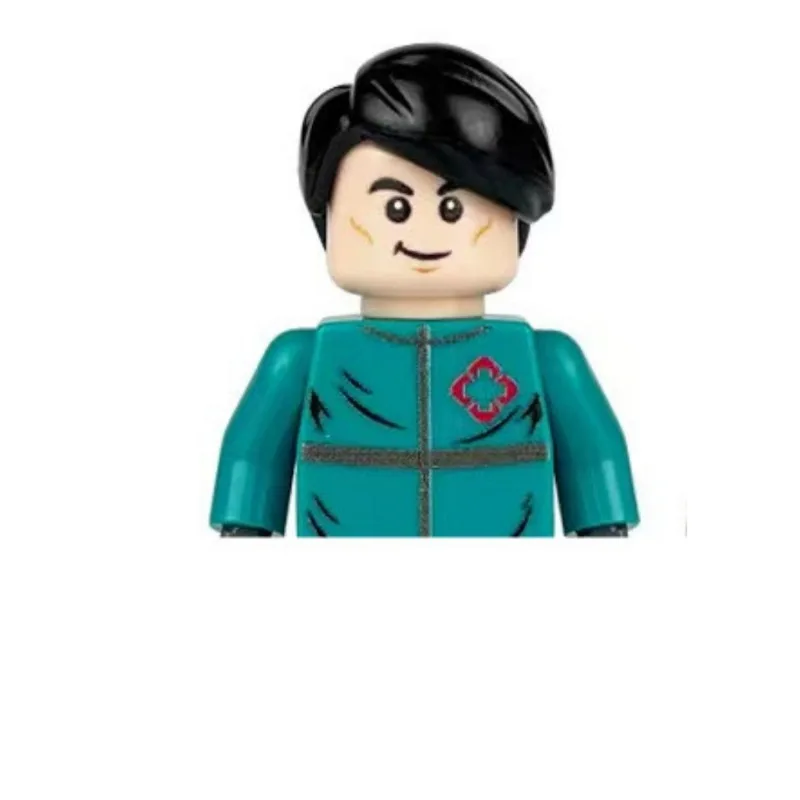 Миниатюрные фигурки из города набор строительных блоков типа куклы полицейские