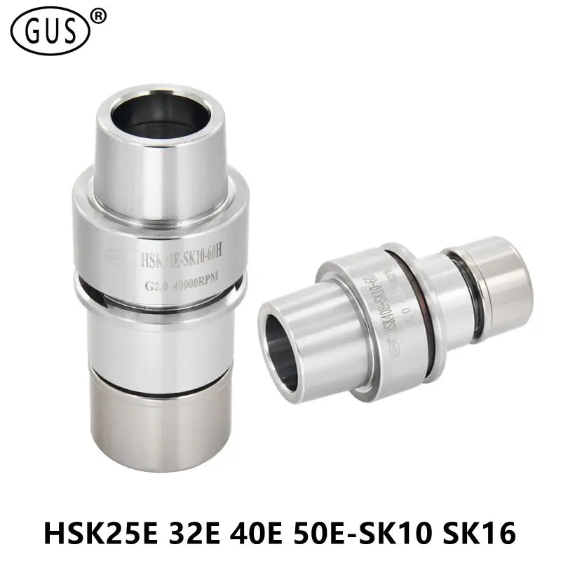 HSK25E HSK32E HSK40E HSK50E SK10 SK16 Tool Holder Stainless Steel HSK SK Tool Holder spindle CNC mechanical Lathe Milling chuck