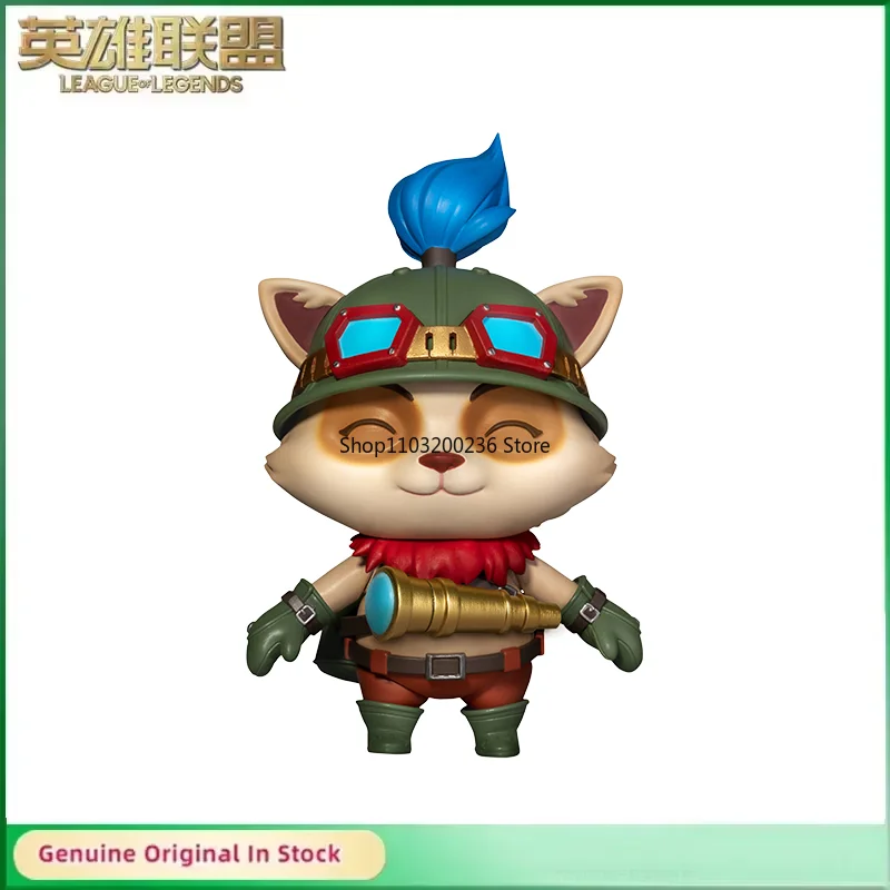 Оригинальные игровые статуи LOL League of Legends THE SWIFT SCOUT TEEMO фигурки аниме Коллекционная