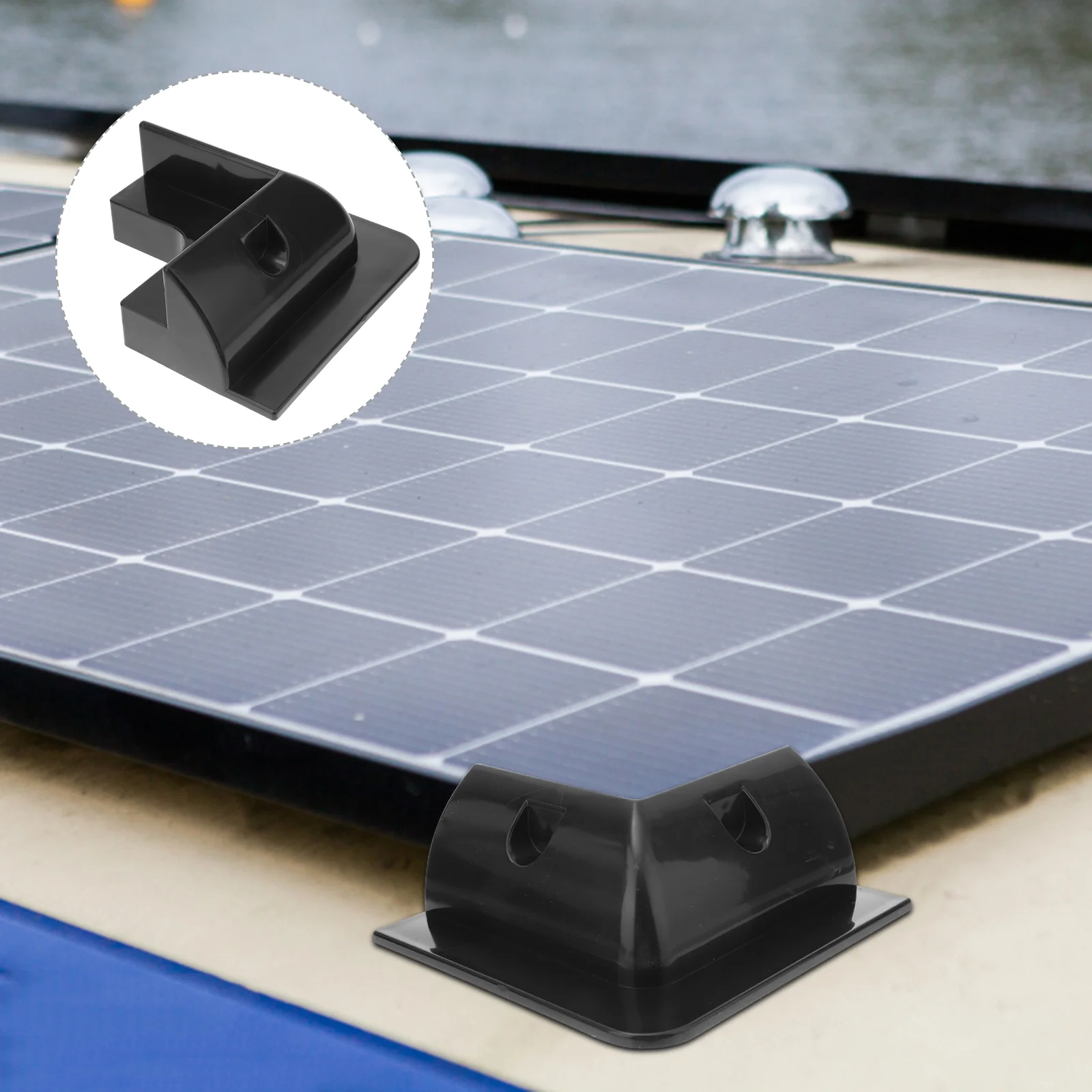 

Solar Panel Bracket Brackets Mount Mounting Kit Corner Roof Z Pole Support Clips Tile Mounts Caravan Tilt Rack Rv Side