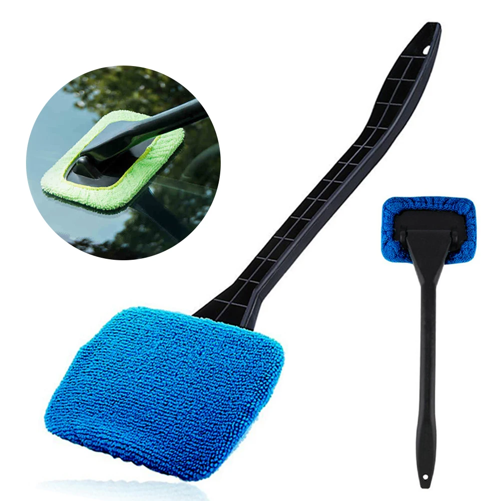 

Car Wash Brush Window Cleaner Microfiber Wiper Windshield Wiper Cleaner Cleaning Tools Brush Long Handle Auto Glass Cleaner Acce