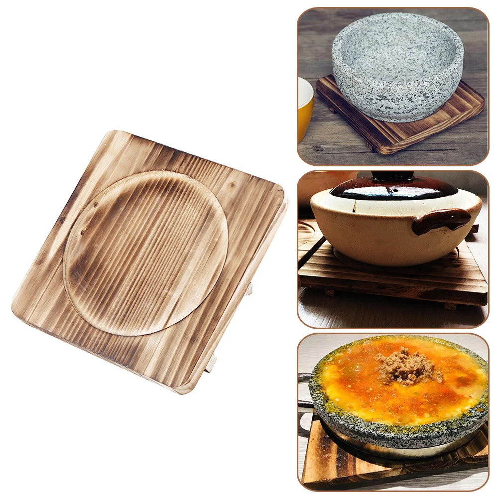 

Trivet Hot Trivets Wood Pot Wooden Kitchen Rustic Soup Stew Cooking Clay Stockpot Pads Round Pots Coaster Pans Dishescasserole