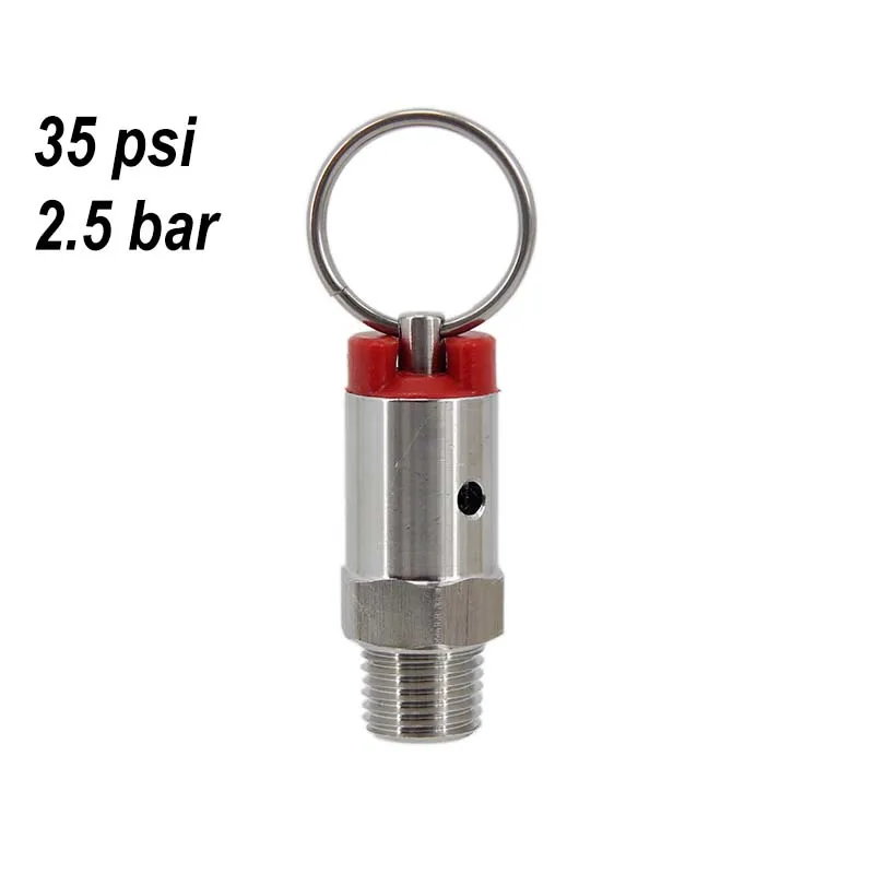 

Клапан сброса давления Brew Shark 1/4", нержавеющая сталь