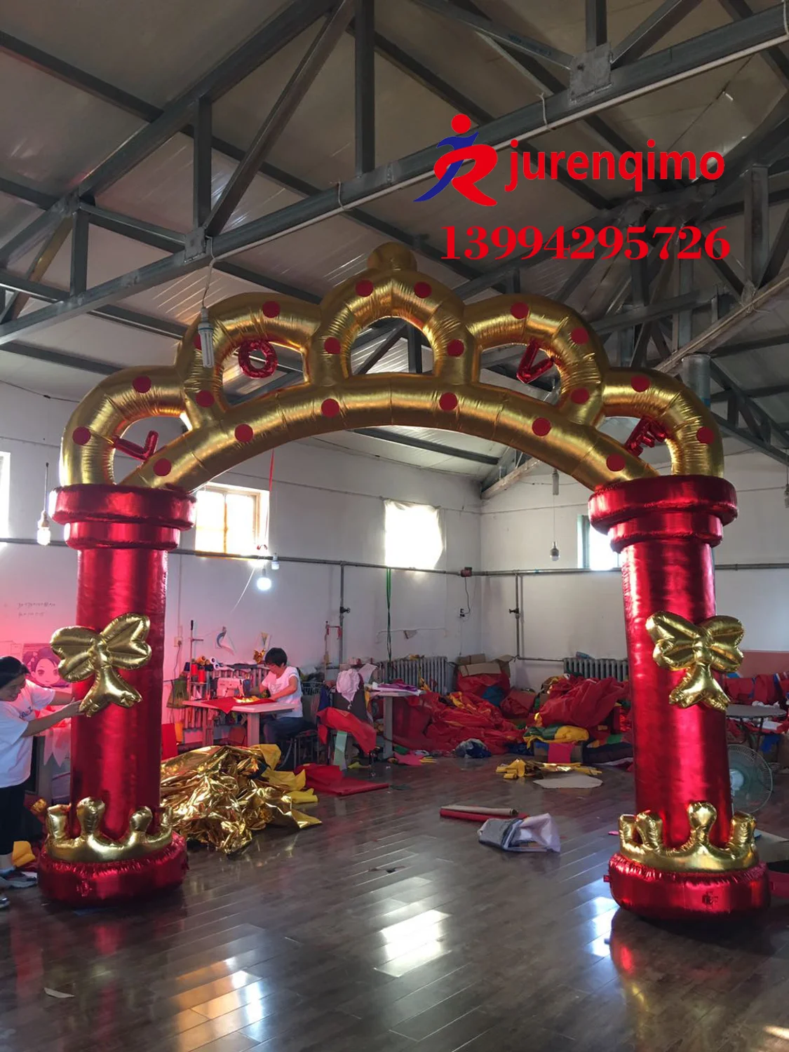 

Inflatable arches Hot selling inflatable arch wedding arch crown love arch