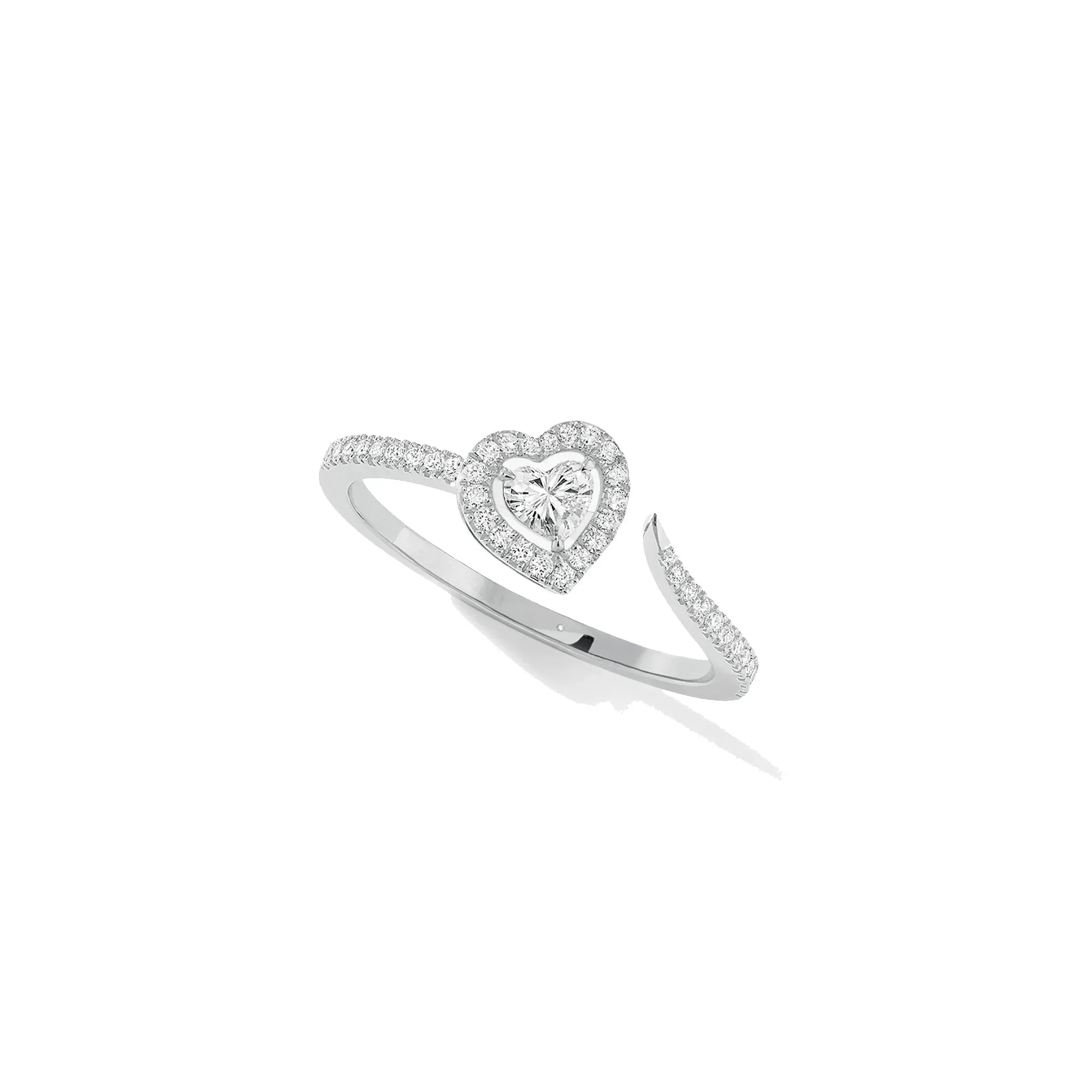 Набор колец из чистого серебра с бриллиантами Уникальный Бриллиант