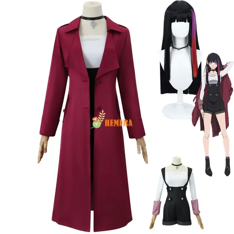 Новинка 2024 аниме смещенный металлик Redstar карнавальный костюм парик красный