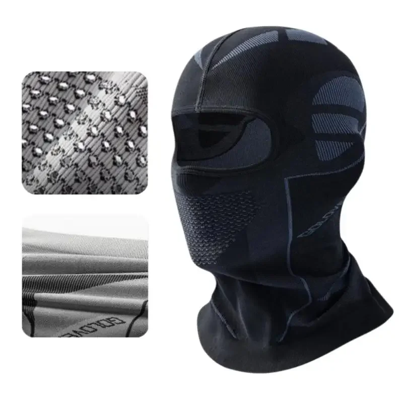 Мужской и женский морозостойкий термошарф зимняя лыжная шапка Балаклава