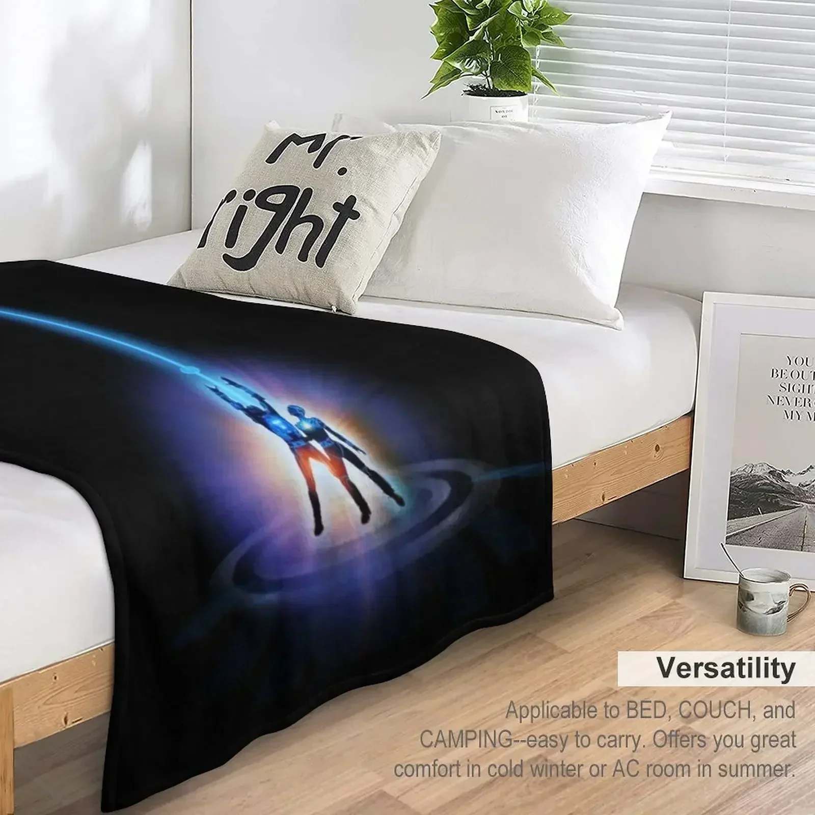 Одеяло TRON 1982 многоцелевое одеяло для косплея аниме тяжелые одеяла и сна