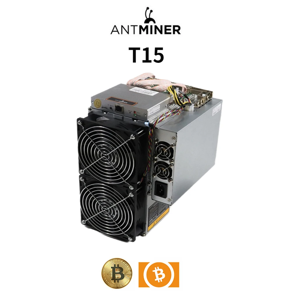 

Used BITMAIN AntMiner T15 23T 7nm Asic Miner SHA256 With PSU Mining Bitcoin Miner Better Than S9 S11 T17 WhatsMiner M3 M21S M20S