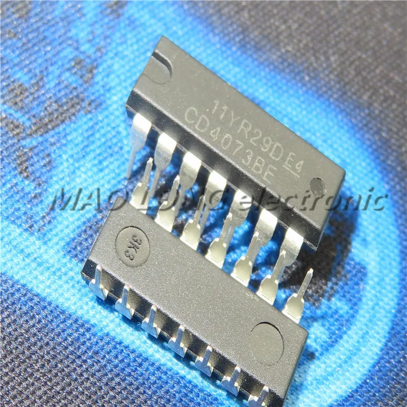 10 шт./лот CD4073BE DIP CD4073 DIP-14 4073BE DIP14 в наличии новый оригинальный