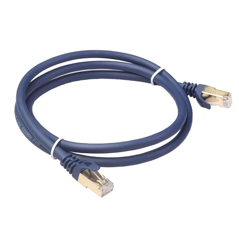 

Ethernet-кабель Cat8, сетевой кабель RJ45, SFTP 40 Гбит/с, высокоскоростной Lan-кабель Cat 8, патч-корд RJ45 для маршрутизатора, ноутбука, стандарт Ethernet