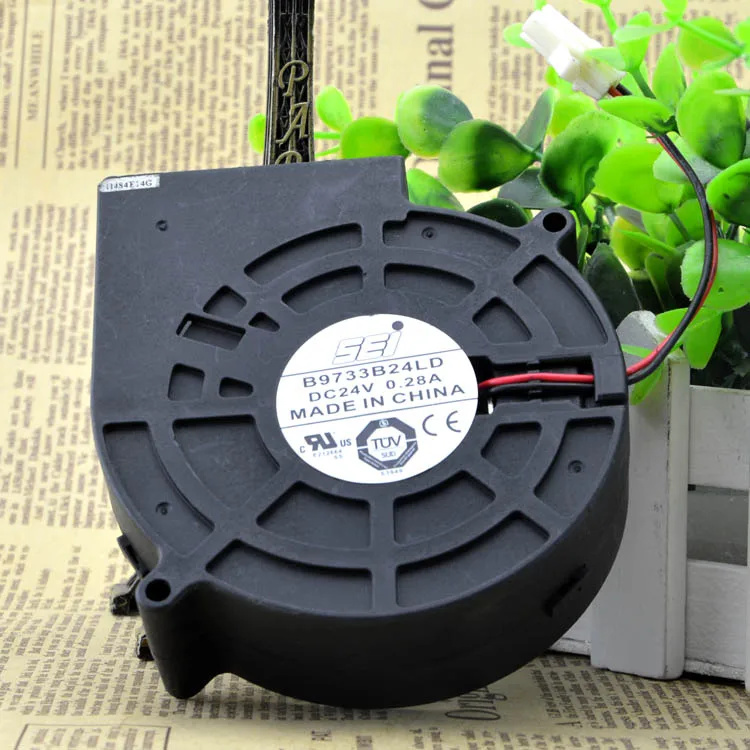 

SPOT SEI 9733 24 V INVERTER FAN 9.7CM BLOWER TURBINE CENTRIFUGAL FAN B9733B24LD