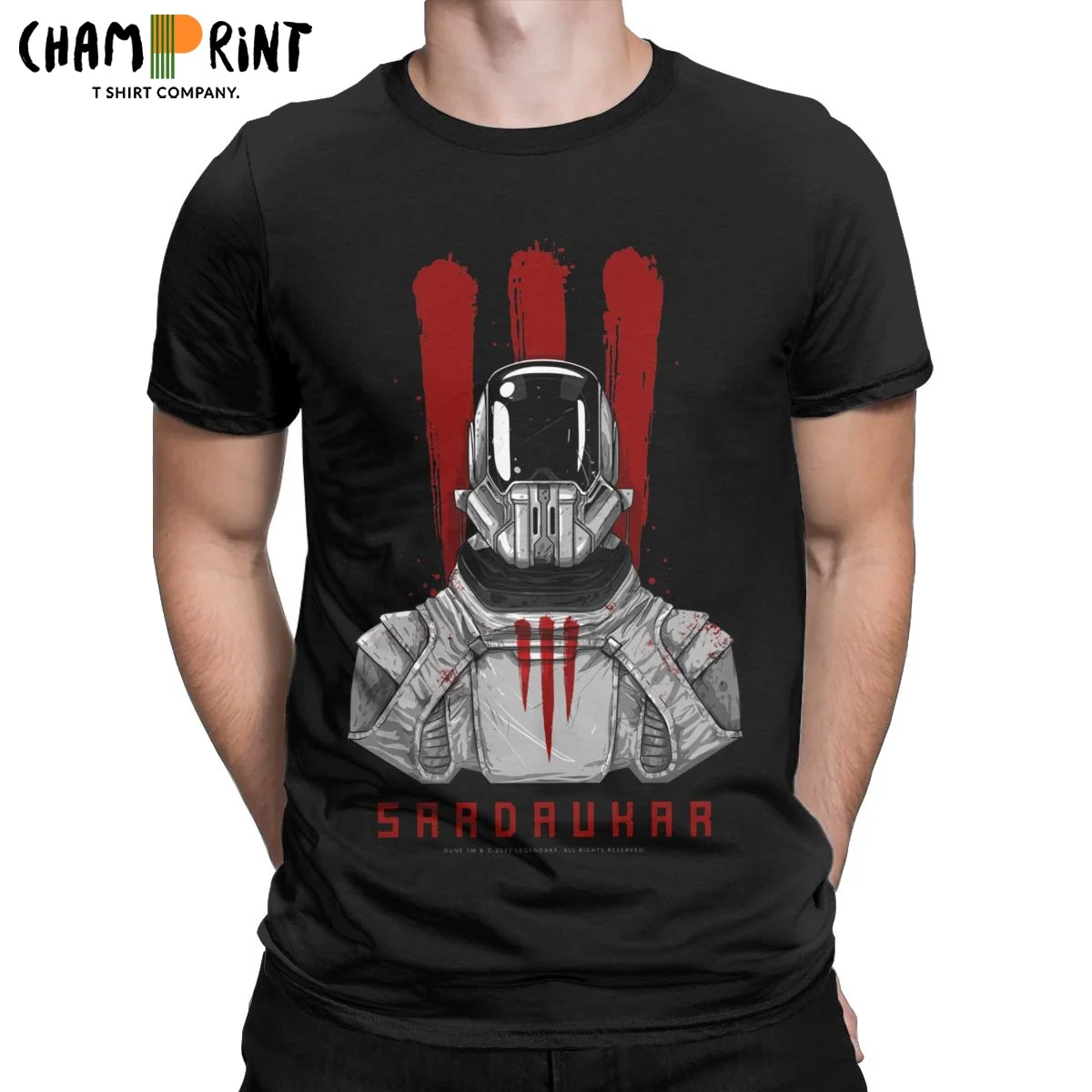 

Мужская футболка из натурального хлопка, с круглым вырезом