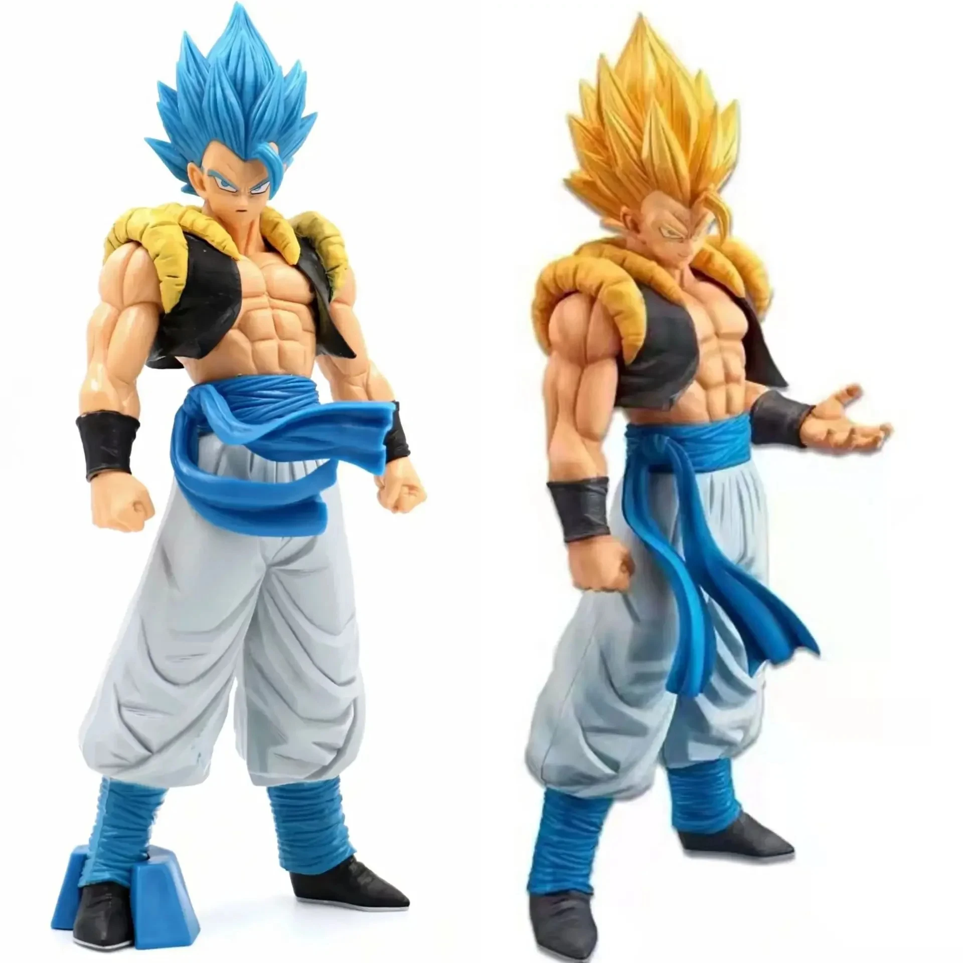 Фото Фигурки Dragon Ball 21-30 см, модель слепых коробки, коллекционные фигурки, подарки, аниме, экшн-фигурка, сюрприз Super Saiyan Goku Vegeta №5