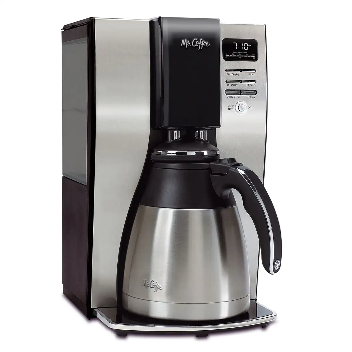 

HUANQIUSilver 10 Cup Drip Coffee Maker