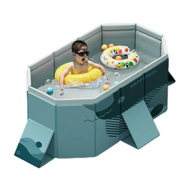 

Портативный водонепроницаемый плавательный бассейн, портативный компактный многофункциональный плавательный бассейн для дома и сада