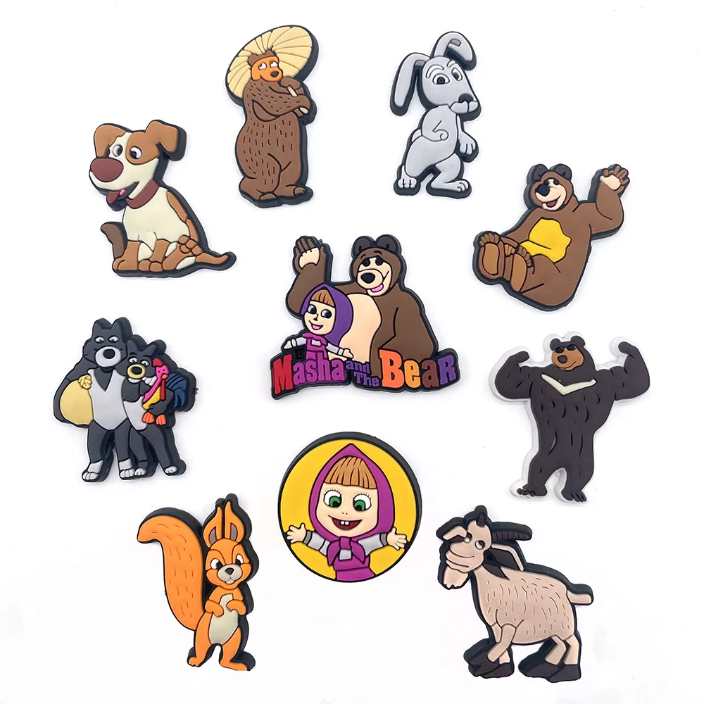 

Аксессуары для обуви в виде веселых девушек и медведей