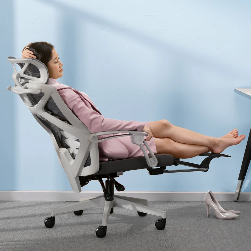 Фото SIHOO Highend Chair M92 с высокой спинкой 3D Keel Bionic Design Эргономичный стул для ПК с поясничной поддержкой №2