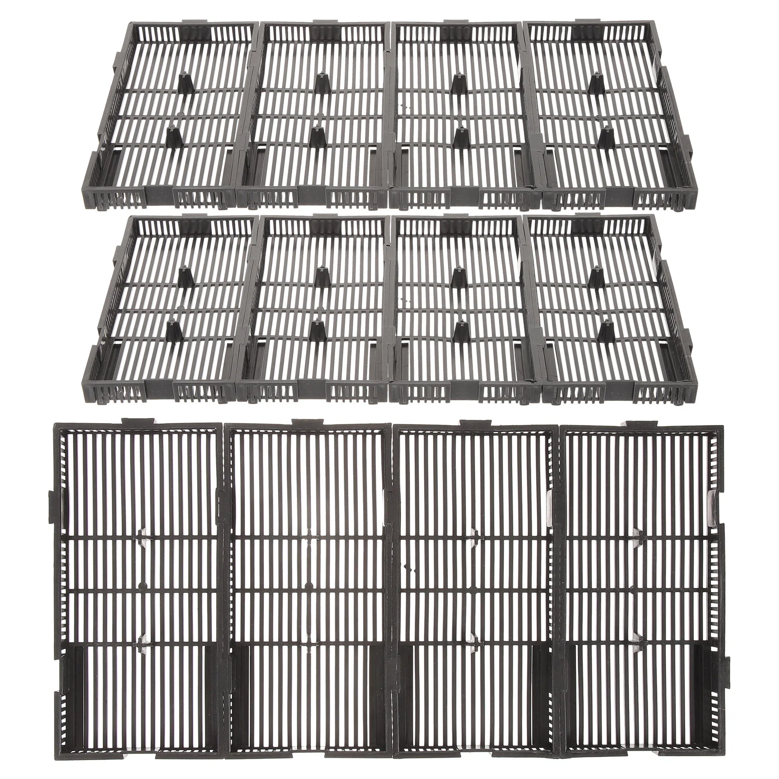

20pcs Professional Landscapeing Sand Screen Fish Tank Bottom Filter Plate Aquarium Grid Segregation Board Separator
