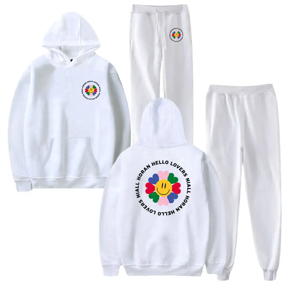 Худи Niall Horan merch для влюбленных с надписью Hello костюм мужчин и женщин худи в стиле