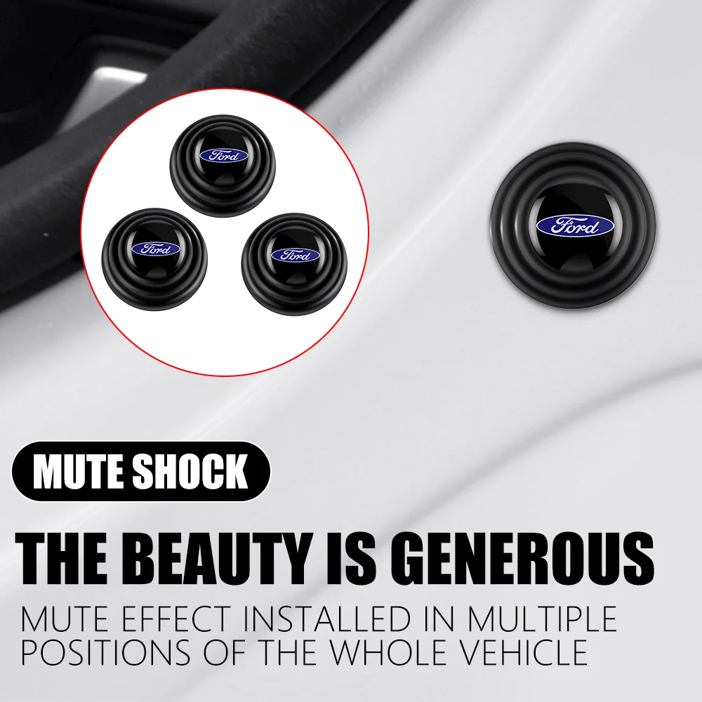 Силиконовые противоударные защитные наклейки на дверь автомобиля бесшумные