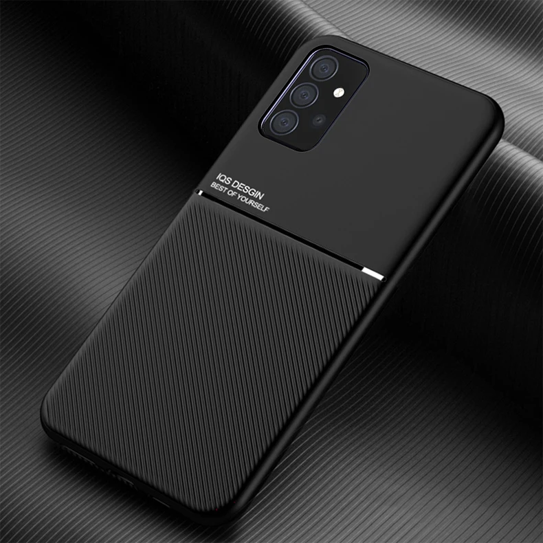 Leather Car Holder Case For Samsung Galaxy A52 A52S A54 5G S23 S21 FE S22 Ultra S10 Plus S Note 9 10 9 S10E A50 S9 A 54 52 Cover