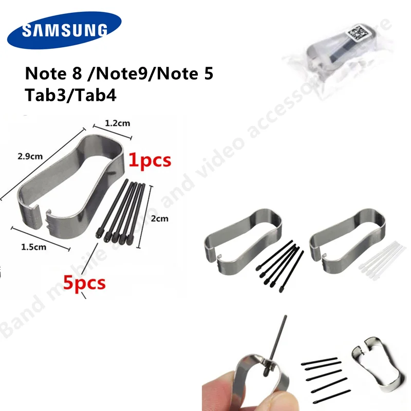 

Official Samsung Touch Stylus S Pen Tips Remove Nips Tools For Galaxy Tab S3 S4 T820 T825 Note 9 Note 8 Note 5 Replacement Tips