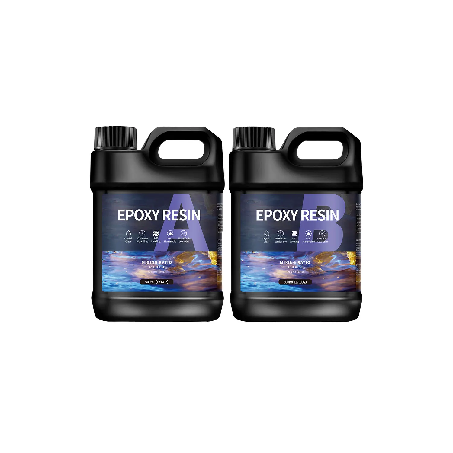 

Эпоксидная смола 500/1000 мл 1:1 AB прозрачная смола высокой четкости клей вечный блеск кристаллический отвердитель Сделай Сам Изготовление ювелирных изделий