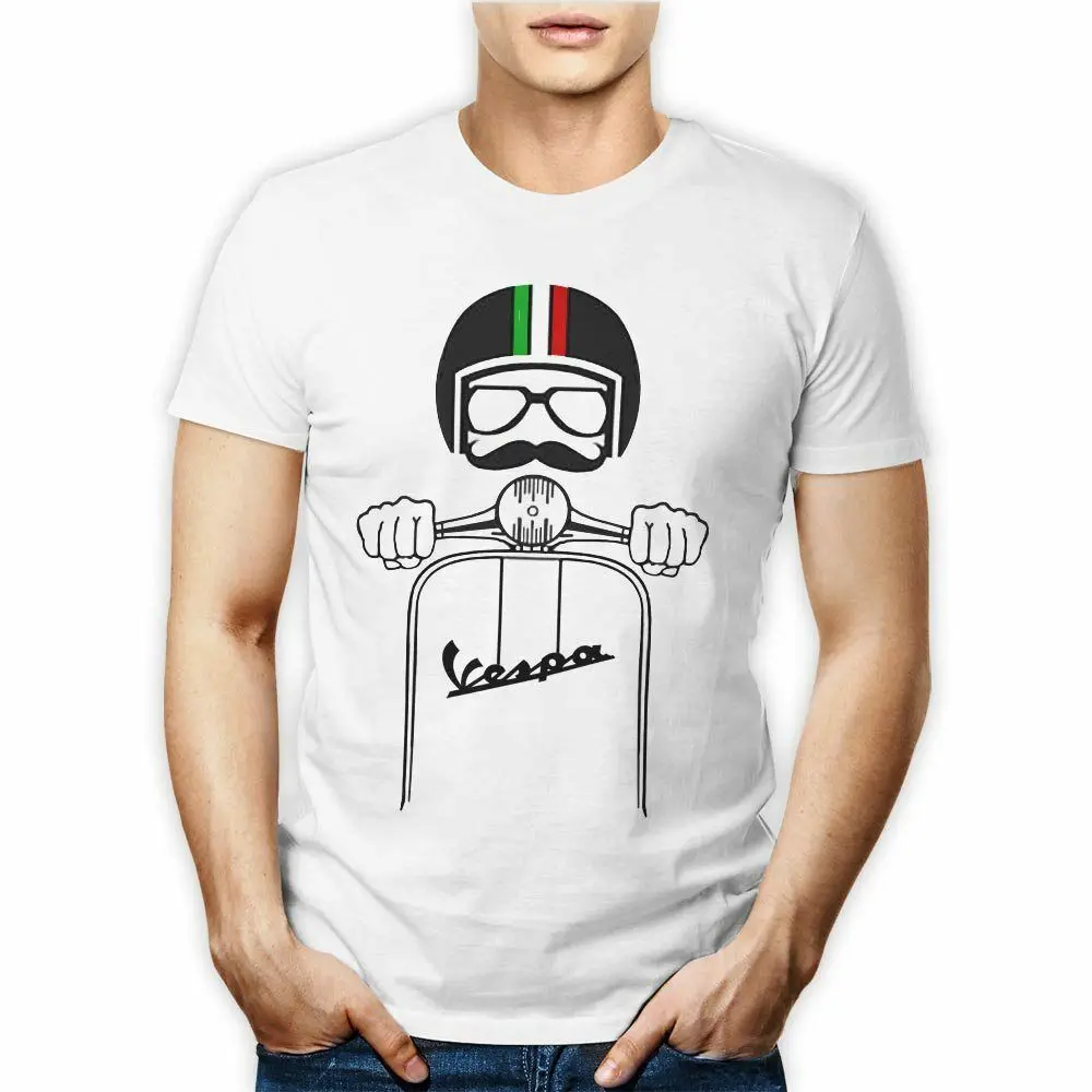 

T-Shirt Shirt Tshirt vespa piaggio Vintage Retro Hipster Man Woman-