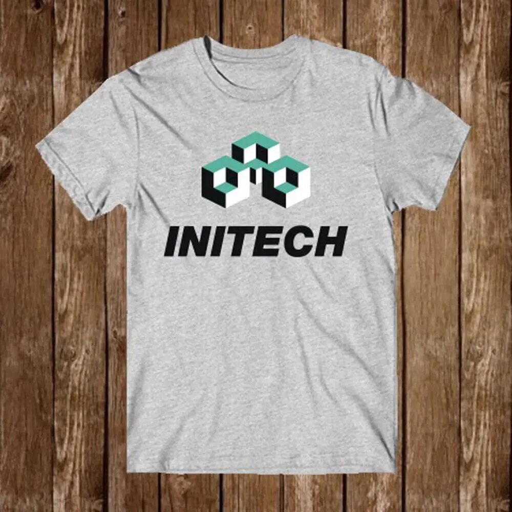 Футболка Initech мужская серая размер S 5XL