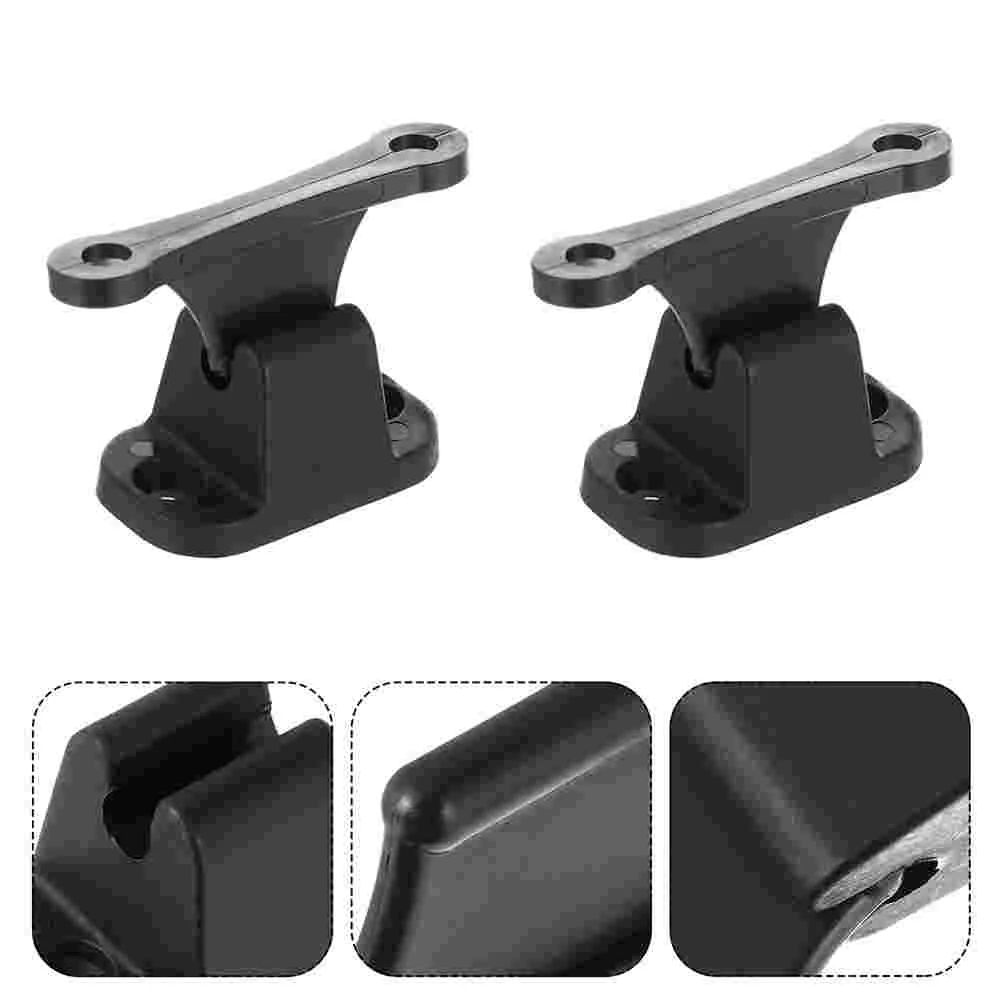 

2 Pcs T-shaped Warehouse Door Suction Snap Tool Stop Holder Accessories Retainer Nylon Catch Retaining Motorhome
