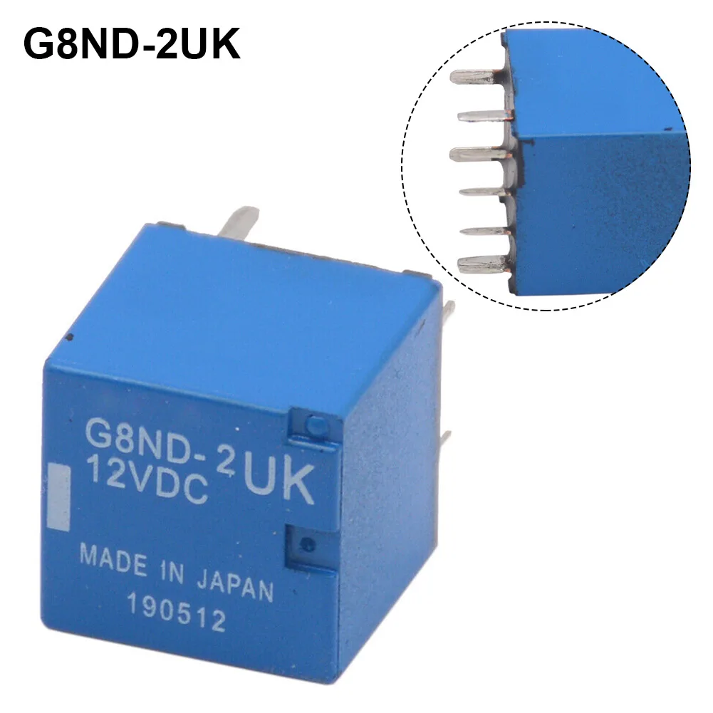 

Waterproof Automotive Relay G8ND-2UK-12V Car Control Device Car Relays Blue High Capacity Switching Glass Lift Relay For BMW X 5