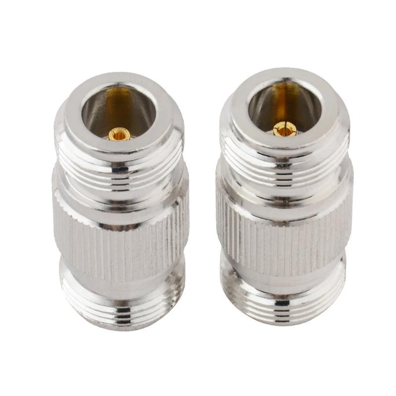 

2Pcs Connector Adapter N Female Jack to N Female Jack RF Coaxial Converter Straight Connector