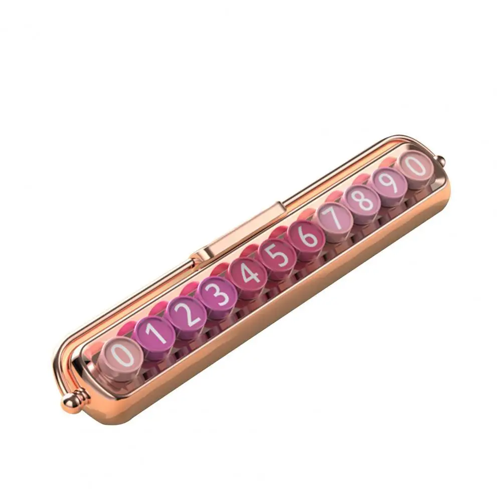 

Fine Workmanship Portable Car Temporary Parking Card Ornament for Car