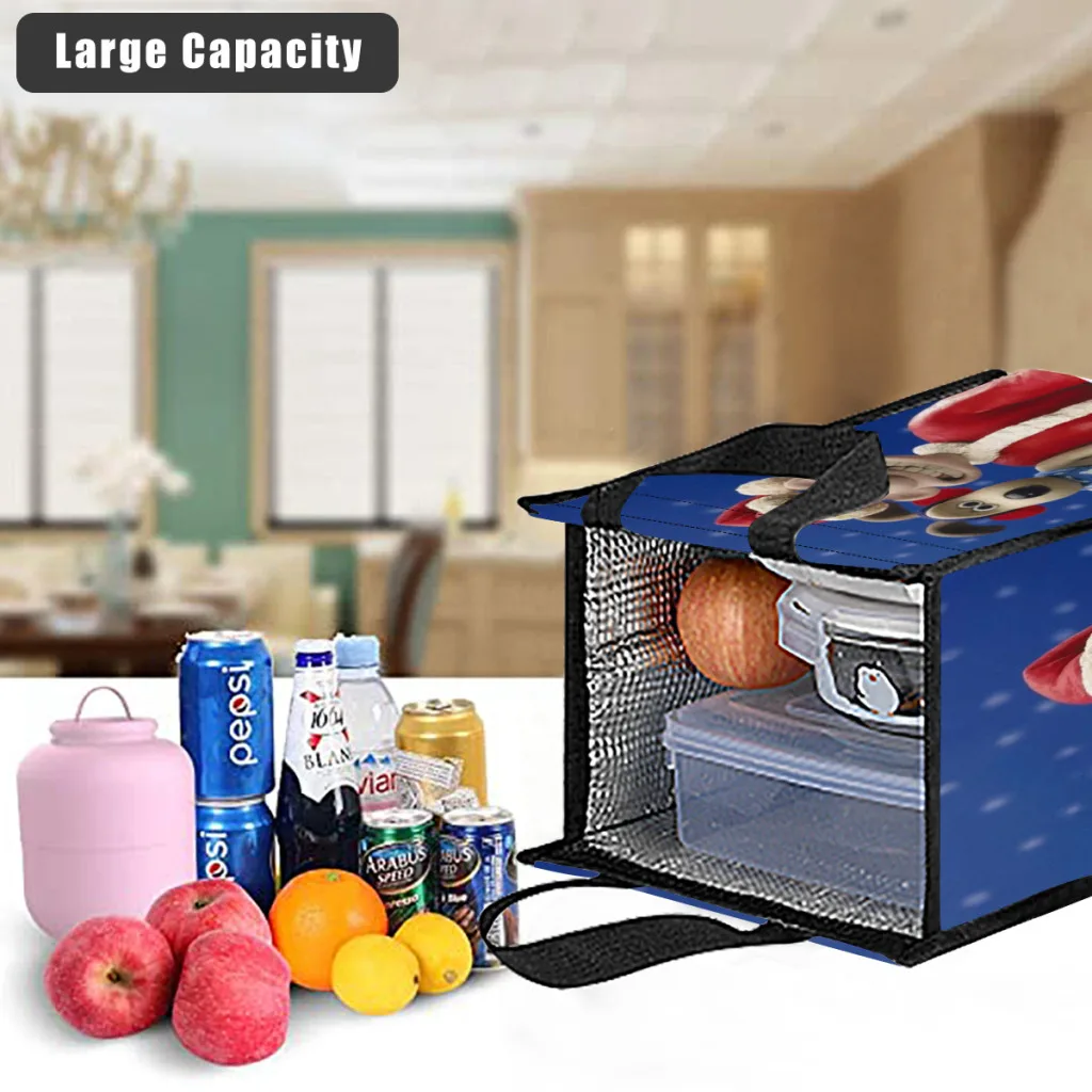 Kawaii Cute Gromit термоизолированная сумка для обеда портативный контейнер лагеря