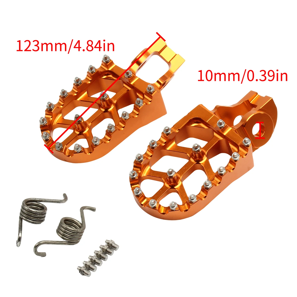 1 Пара мотоциклов Мотоцикл Вездеходы Ступени педали KTM EXC XC SX SXF XCF XCW EXCF 2017 125 - 500