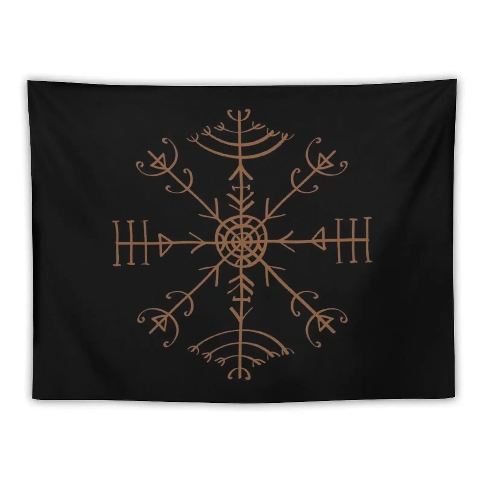 Veldismagn Исландская Руна защита здоровье и удача гобелен эстетическое украшение