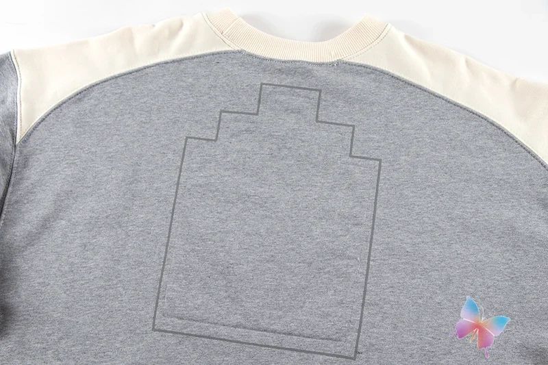 Свитшот для мужчин и женщин хлопковый Повседневный пуловер с круглым вырезом