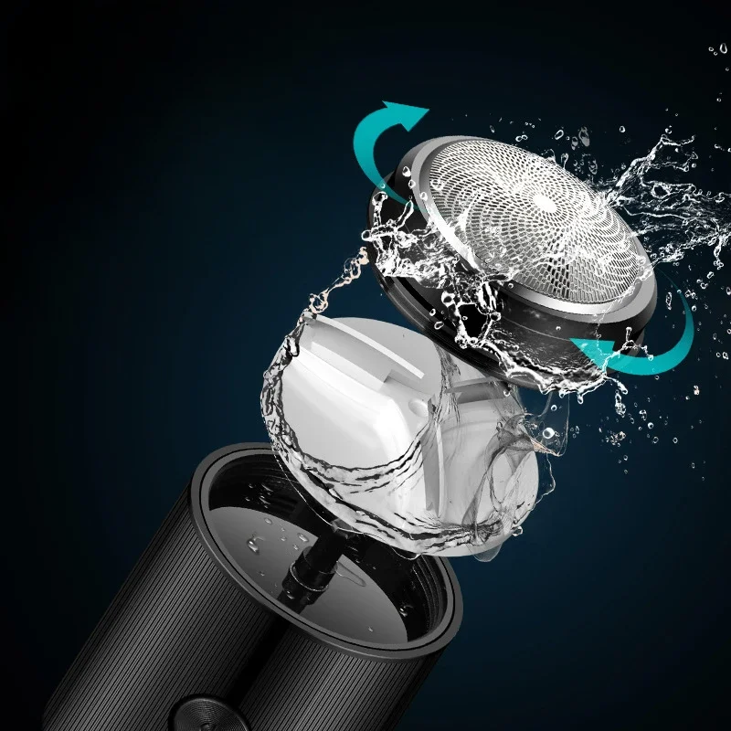 Мужская бритва Geelylai JLL052 для бороды портативная перезаряжаемая профессиональная